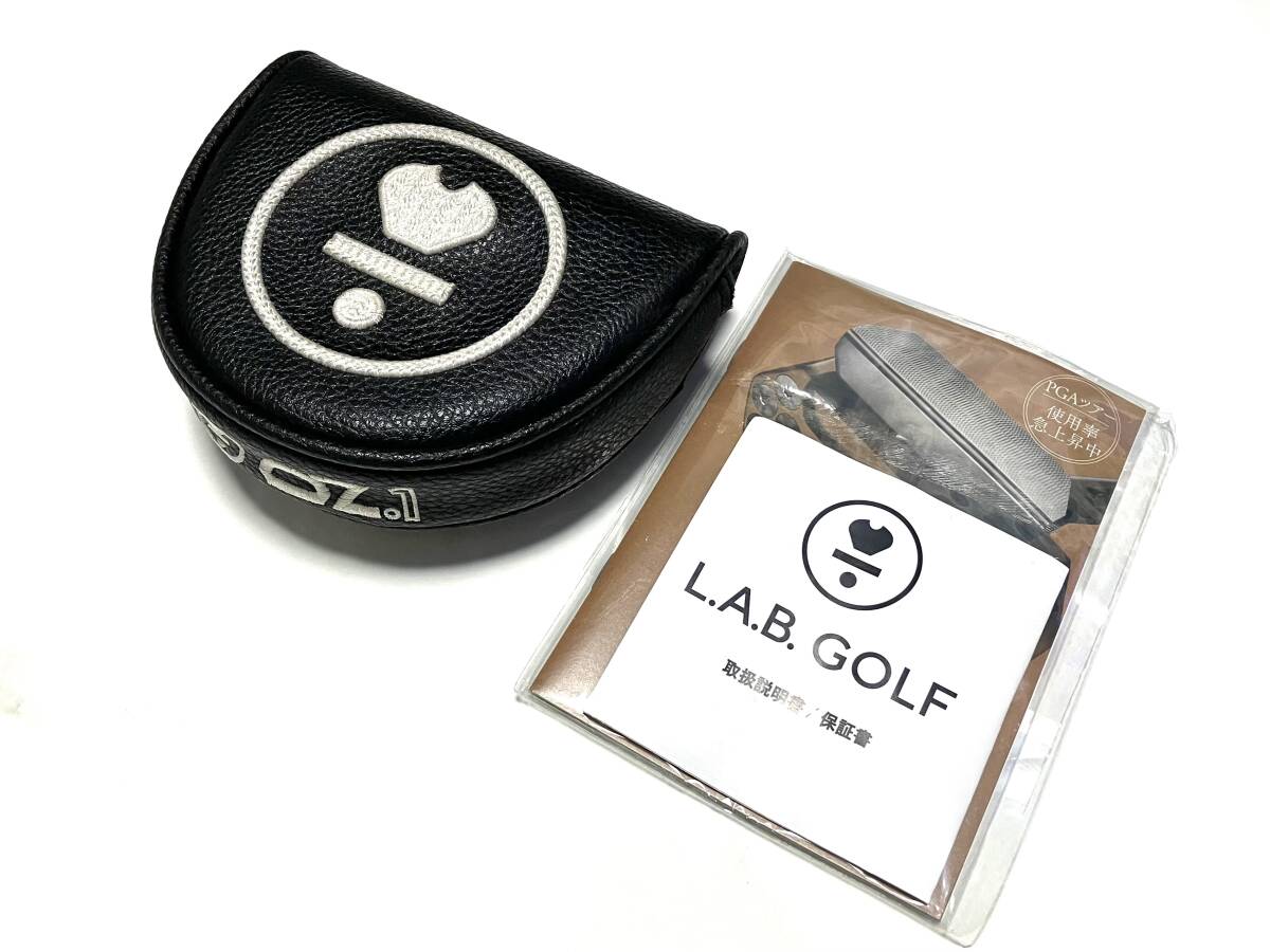 超美品！★★ L.A.B. GOLF ラブゴルフ OZ1 33インチ オリジナルスチール パター ★★_画像8