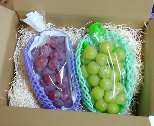 長野県産　シャインマスカット?シナノスマイル（合計800ｇ）