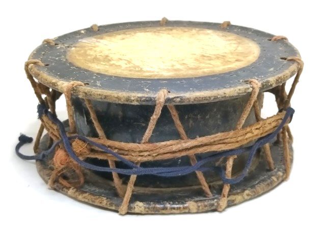 古い 和太鼓 締太鼓 直徑35.5cm 伝統(tǒng)楽器 レトロ/お囃子 獅子舞 お祭り