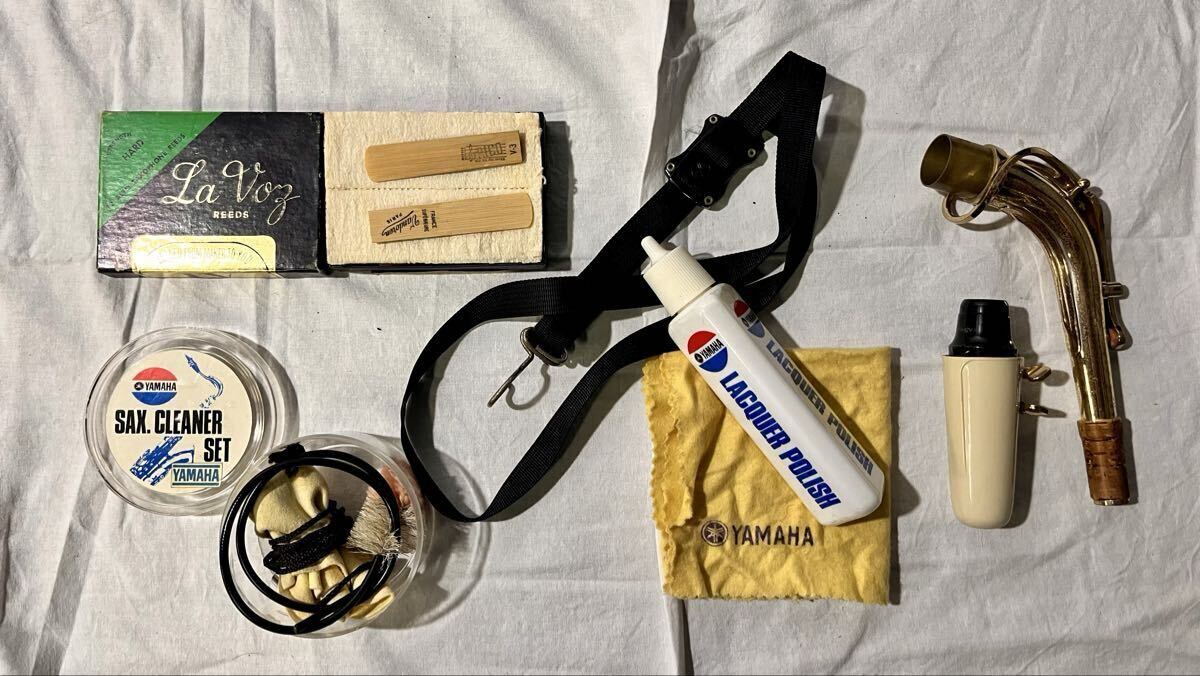 ②【現(xiàn)狀品】YAMAHA ヤマハ アルトサックス YAS-61 ハードケース付 ジャパン ビンテージ 管楽器