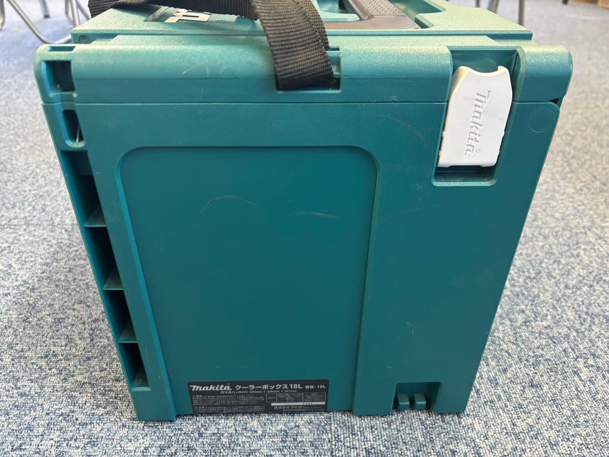 makita マキタ 18L クーラーボックス ショルダーベルト付　中古品_画像4