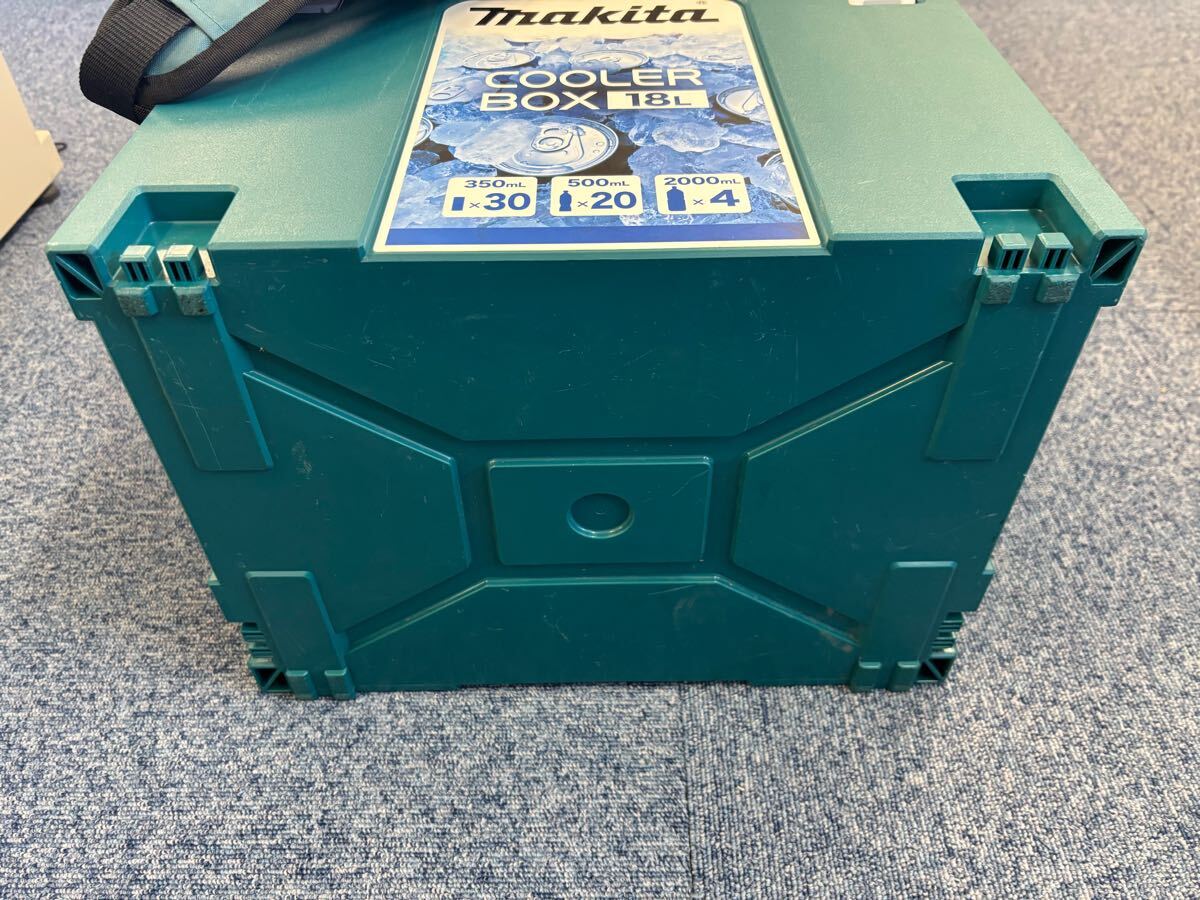 makita マキタ 18L クーラーボックス ショルダーベルト付　中古品_画像7