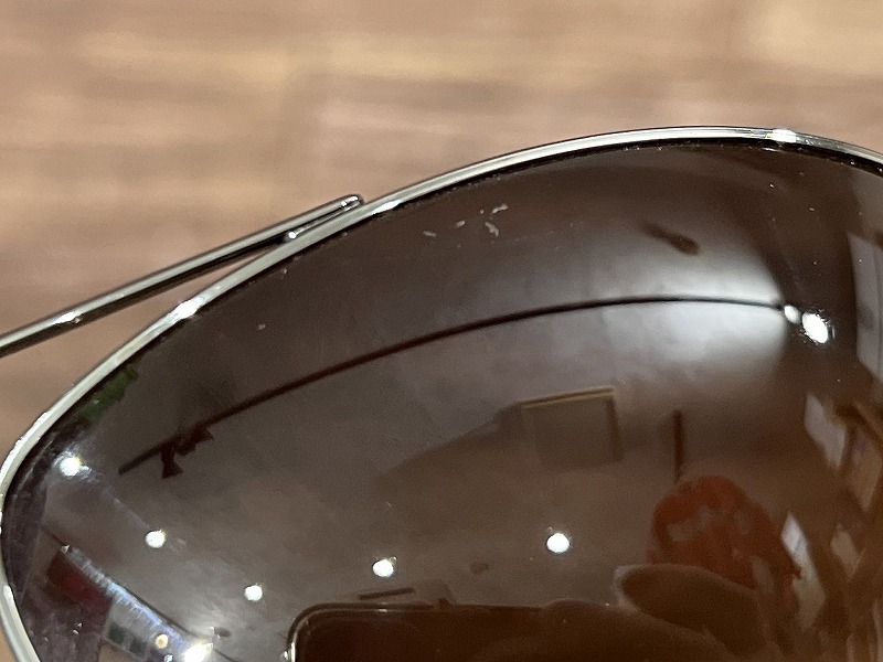 送料無料 G② イタリア製 Ray-Ban RayBan レイバン RB3293 004/13 67□13 ブラウン グラデーション レンズ ティアドロップ サングラス_画像9