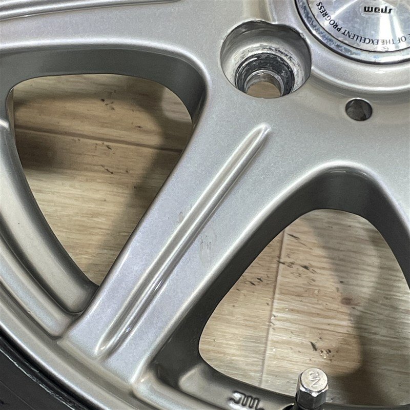 パッソ 等 JOKER 4-13+42 4H100 ダンロップ WM01 155/80R13 13インチ スタッドレス 4本セット 009_画像4