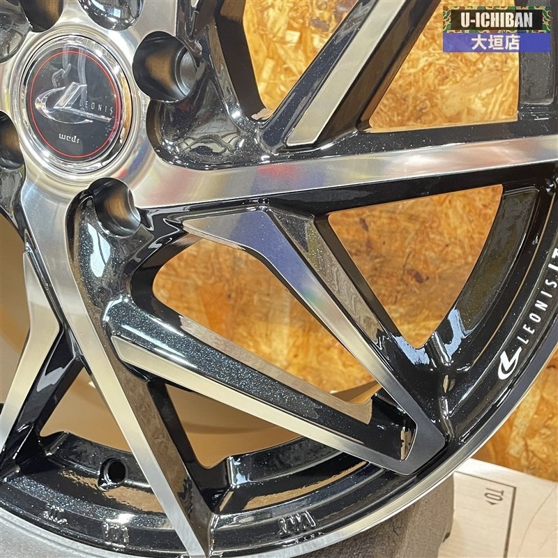 【アウトレット】未使用 レオニスIT 17インチ 6.5J +42 4H 100 4本セット P10アクア ヤリス MAZDA2 002_画像4