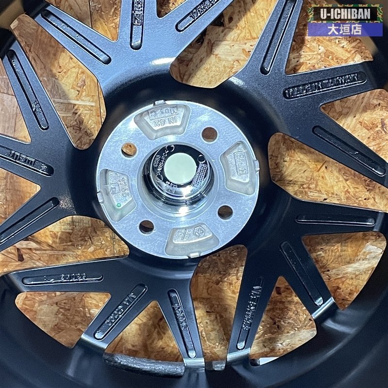 【アウトレット】未使用 レオニスIT 17インチ 6.5J +42 4H 100 4本セット P10アクア ヤリス MAZDA2 002_画像7