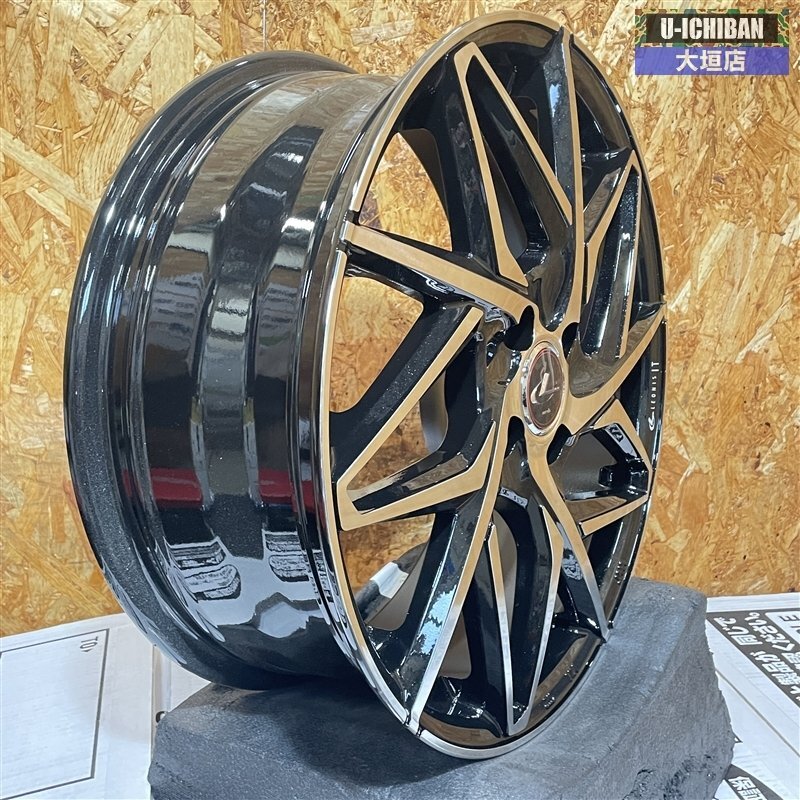 【アウトレット】未使用 レオニスIT 17インチ 6.5J +42 4H 100 4本セット P10アクア ヤリス MAZDA2 002_画像5