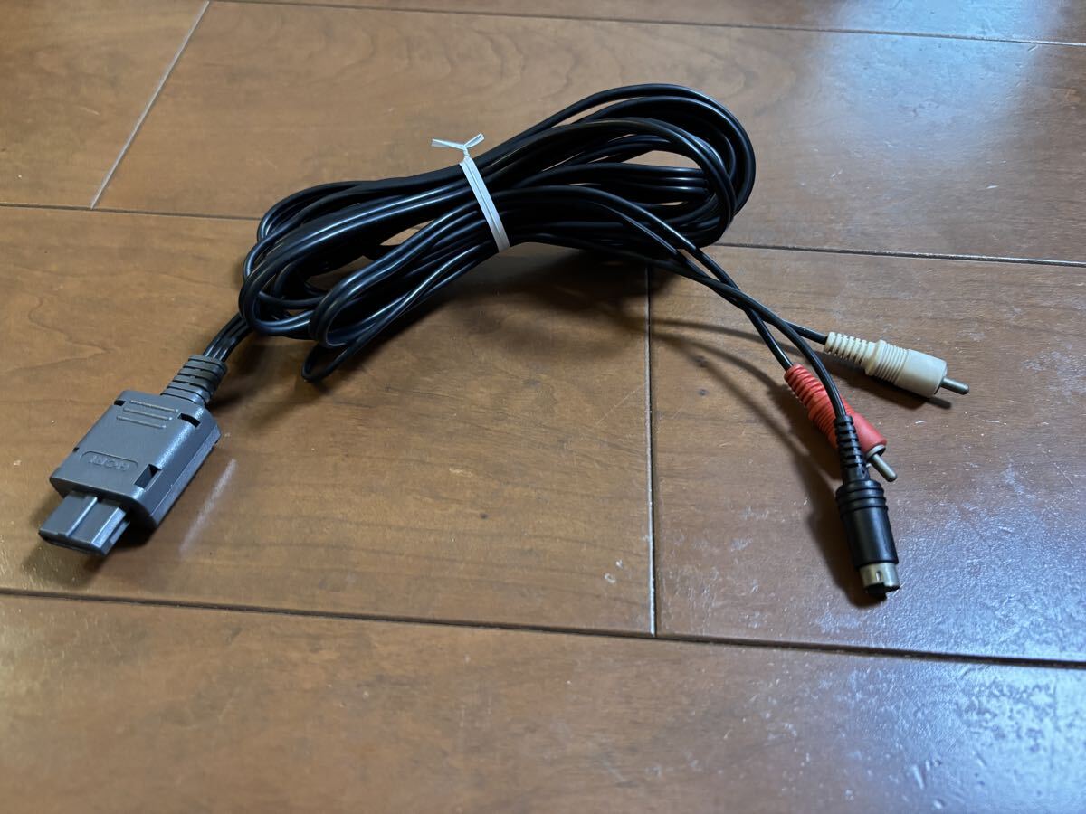 S端子ケーブル　HORI　スーパーファミコン　N６４　ゲームキューブなど AVケーブル_画像1