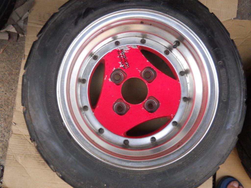 アドバンレーシング　A3A 13インチ　8J 9J　ADVAN Racing 各2本 舊車　サニー?。拢保保啊３１０ レビン セリカ　