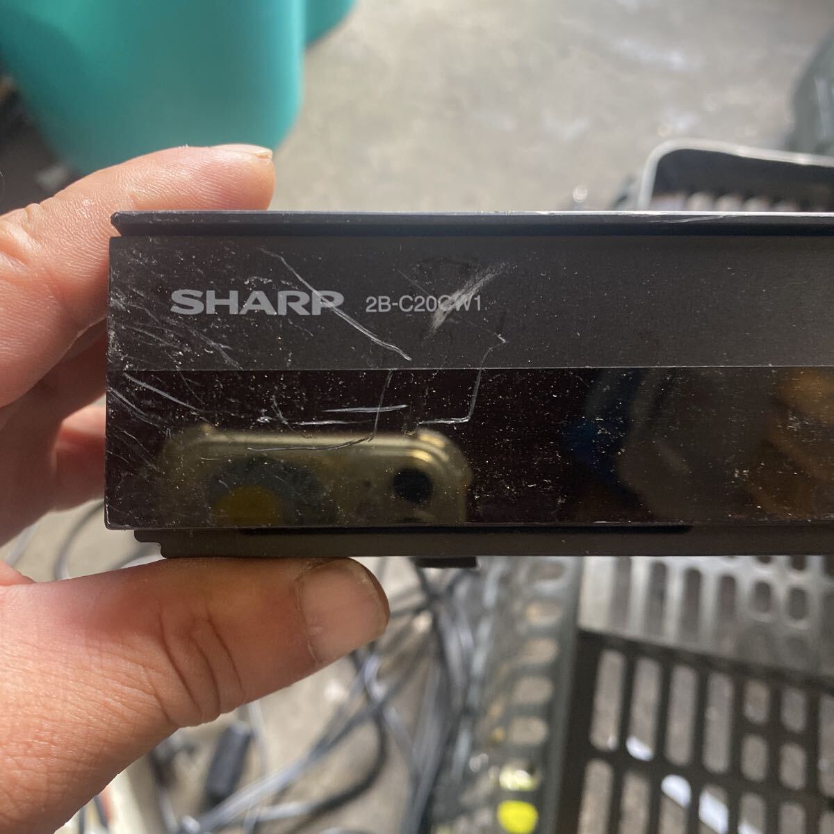 シャープ　SHARP 2B-C20CW1 ブルーレイディスクレコーダー（ジャンク）18禁