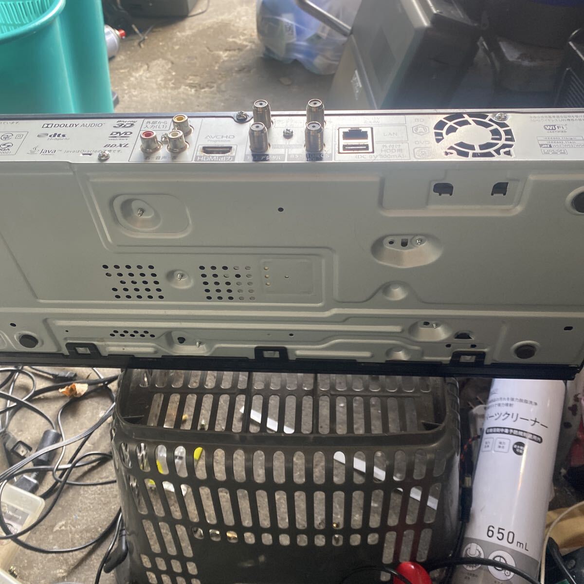 シャープ　SHARP 2B-C20CW1 ブルーレイディスクレコーダー（ジャンク）18禁