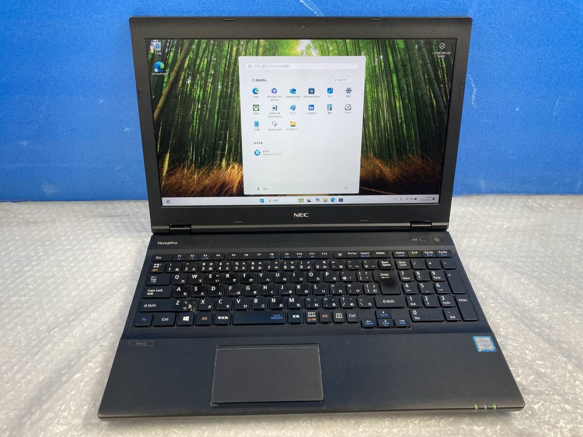 i5第6世代 NEC VersaPro VK23TX-U/Core i5-6200U/8GB/HDD 500GB/Wifi/BLUETOOTH/DVD/15.6/1920×1080/Windows11/中古動作品(NPC53)_画像1