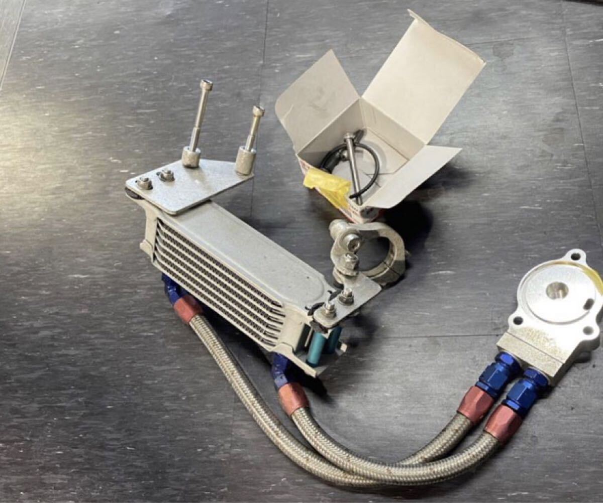 YAMAHA ヤマハ　tw200 tw225 アールズ　オイルクーラー　美品中古品_画像2