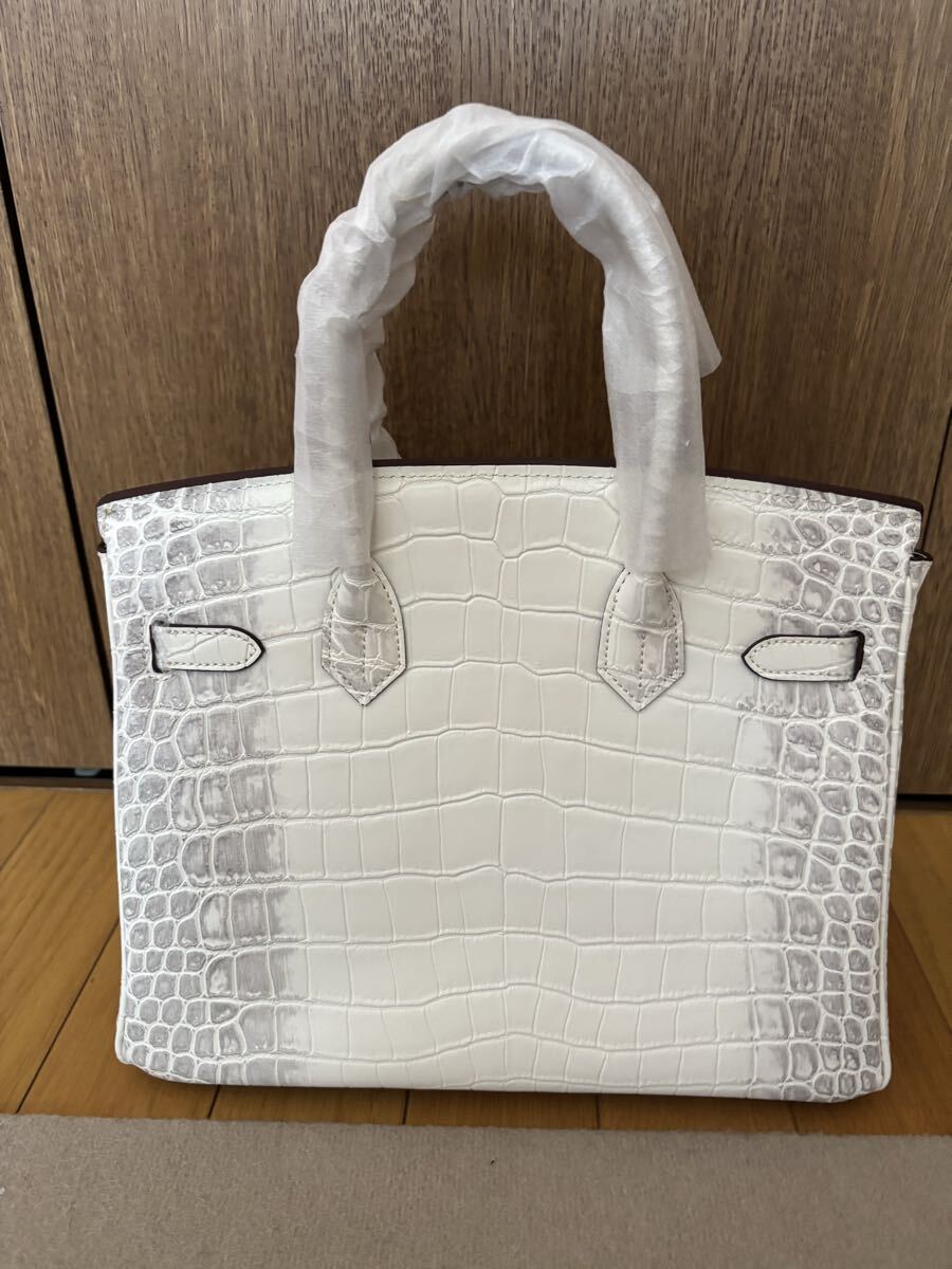 新品高級稀少品　ヒマラヤハンドロコダイル ワニ革バッグ
