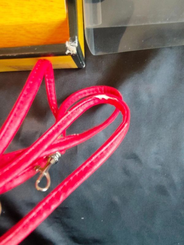 Fendi フェンディ ポーチセット ミニハンドバッグ＆スカーフ レッドロゴ ズッカ柄 ボックス付き_画像8