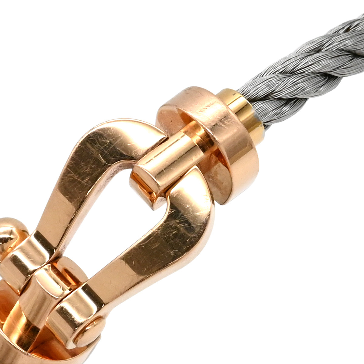 フレッド ブレスレット フォース10 ブレスレット LM K18PG シルバー #16_画像3