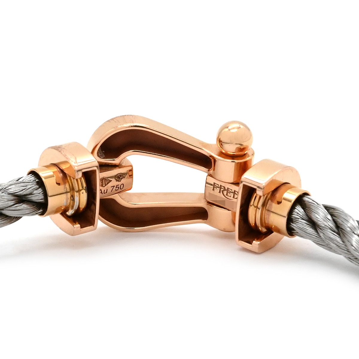 フレッド ブレスレット フォース10 ブレスレット LM K18PG シルバー #16_画像5