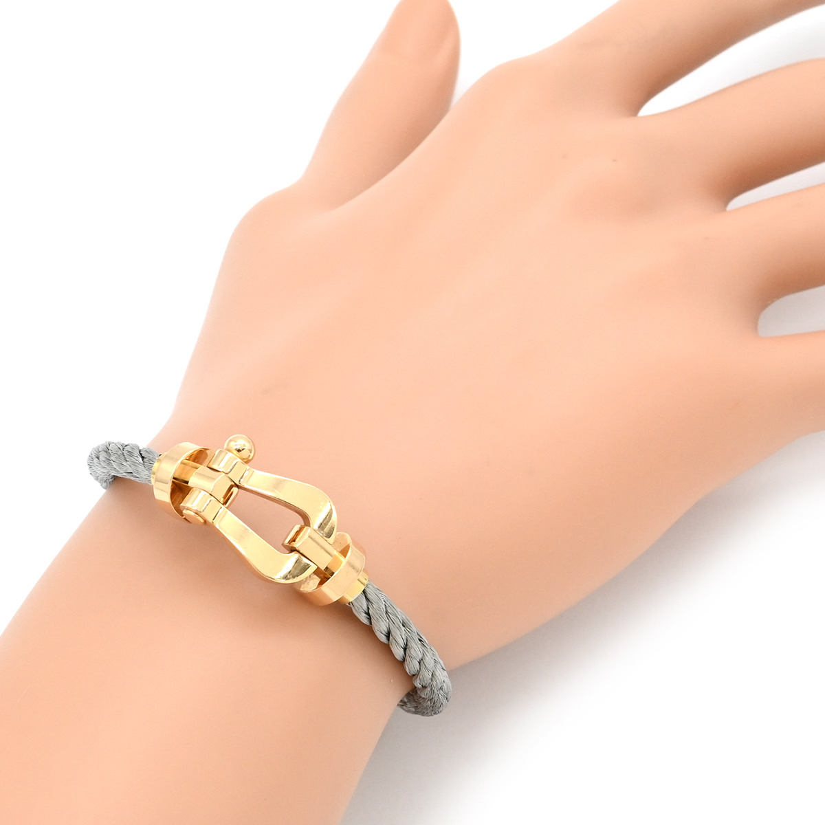 フレッド ブレスレット フォース10 ブレスレット LM K18PG シルバー #16_画像9