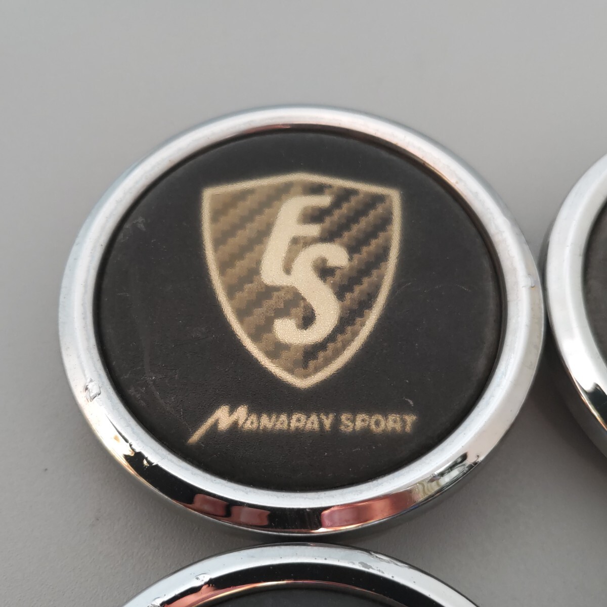 MANARAY SPORT マナレイ スポーツ ③ センターキャップ ホイールキャップ_画像2
