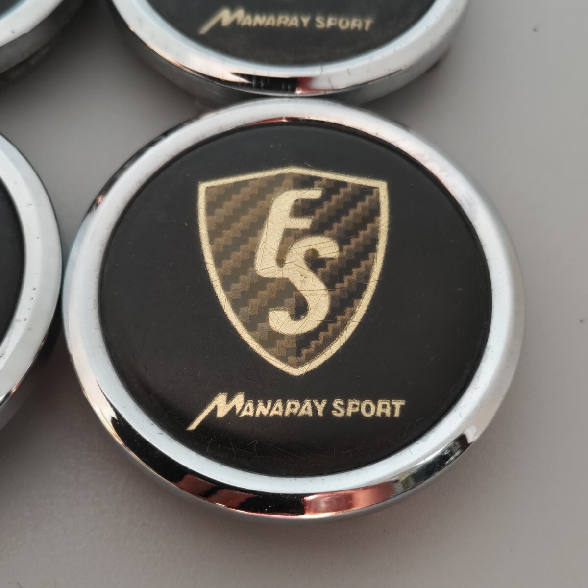 MANARAY SPORT マナレイ スポーツ ③ センターキャップ ホイールキャップ_画像4