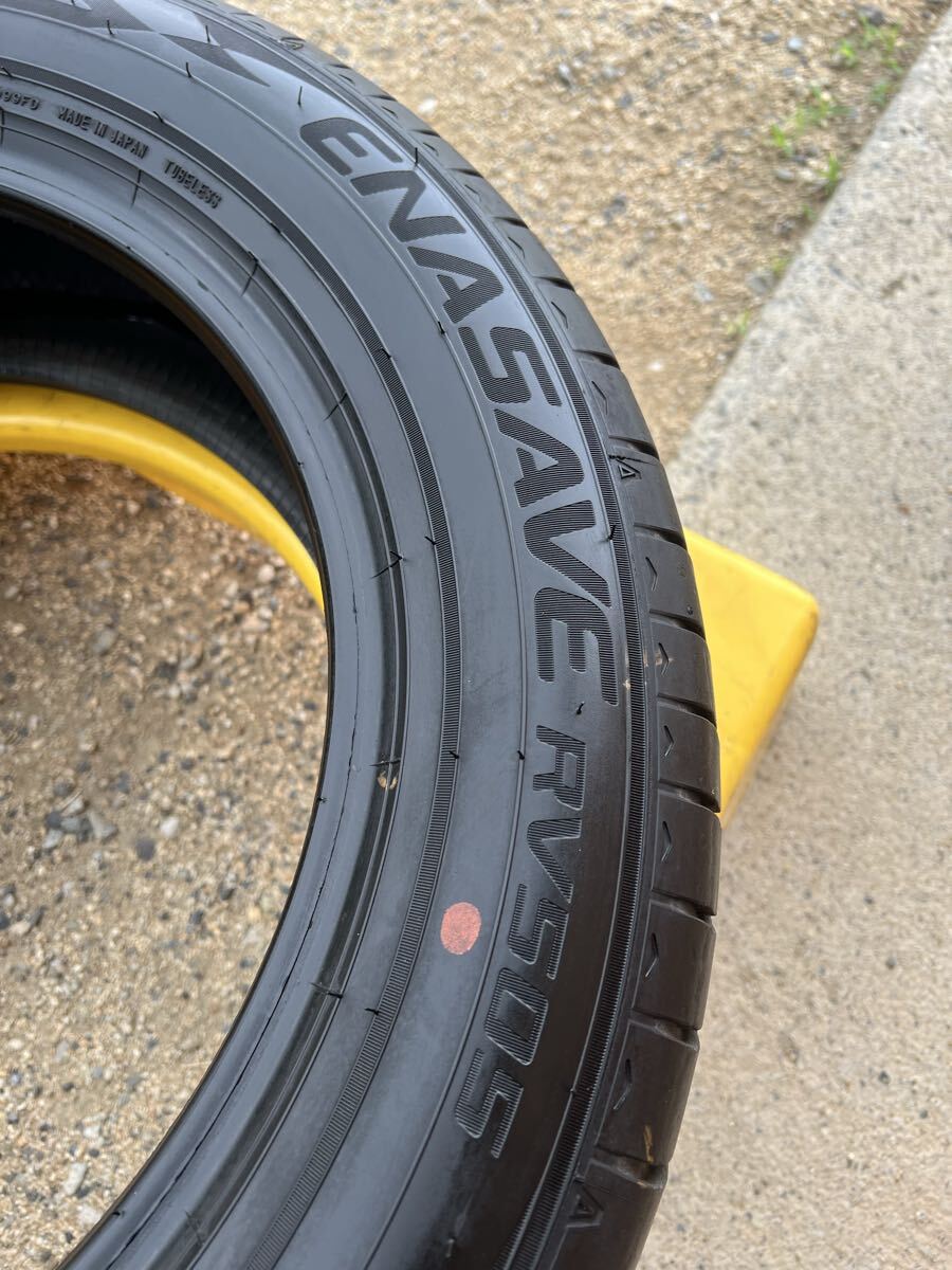 良品 国産 2024年製 195/60R16 1本 ダンロップ エナセーブ RV505 セレナ カローラ ノートeパワー フロンクス イスト ウィッシュ_画像3