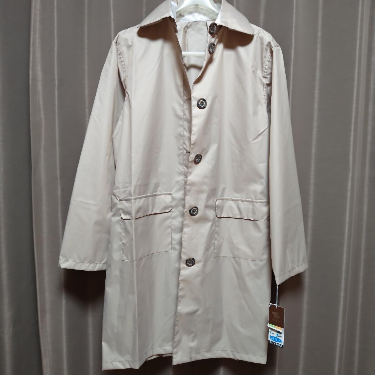 ムーンバット レインコート MOONBAT　KOKoTi　ココチ　レインコート ステンカラーコート ベージュ _画像2