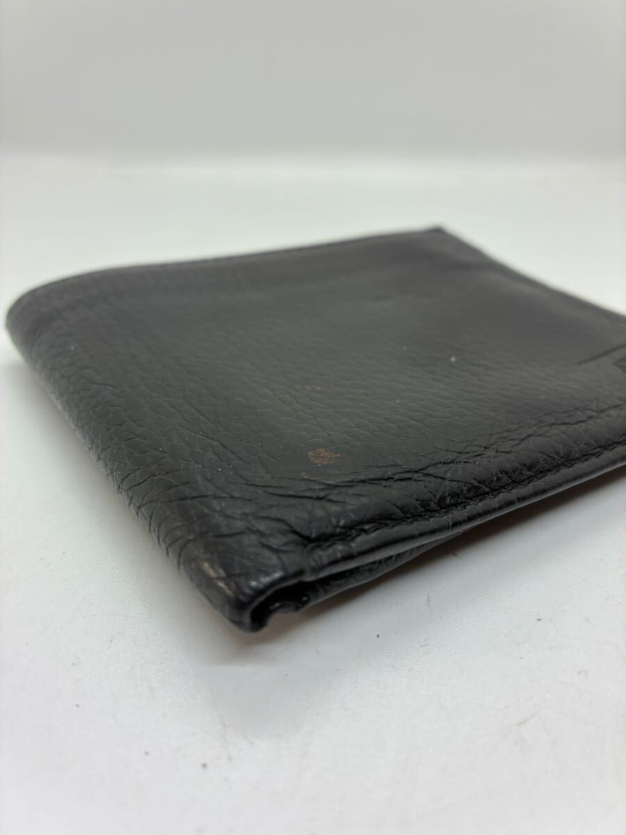 Италия производства ARMANI Armani двойной бумажник черный