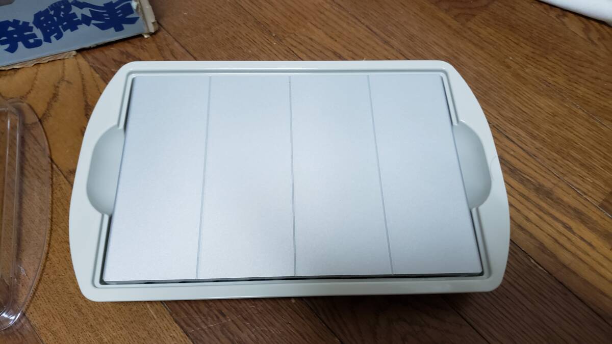 【雑貨】 TWINBIRD 一発解凍 スピード解凍プレート KT-18L 未使用品_画像3