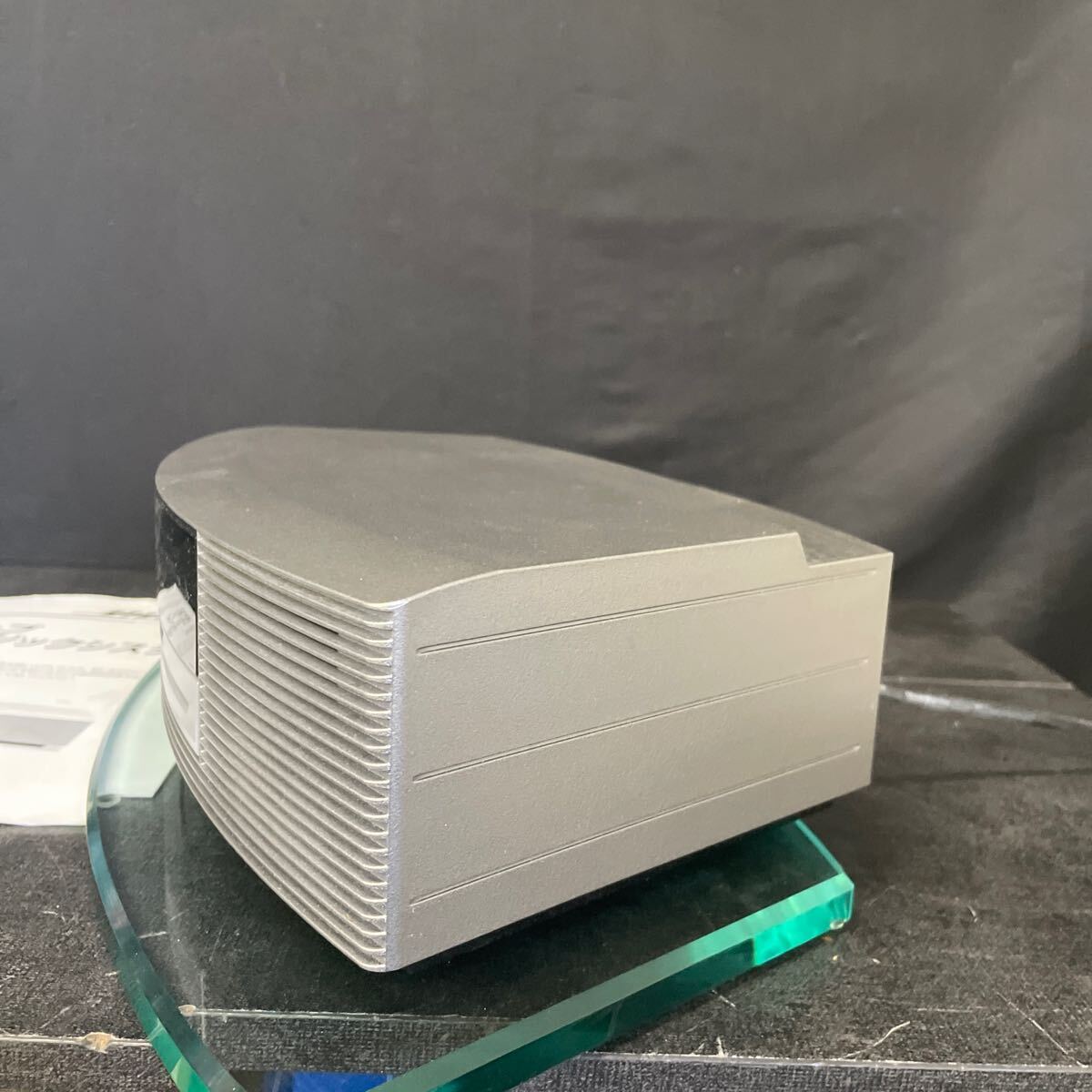 BOSE Wave music system AWRCCB ボーズ ウェーブミュージックシステム CDプレーヤー ガラス臺(tái)座 説明書(shū) リモコン付き 通電確認(rèn)済み 2
