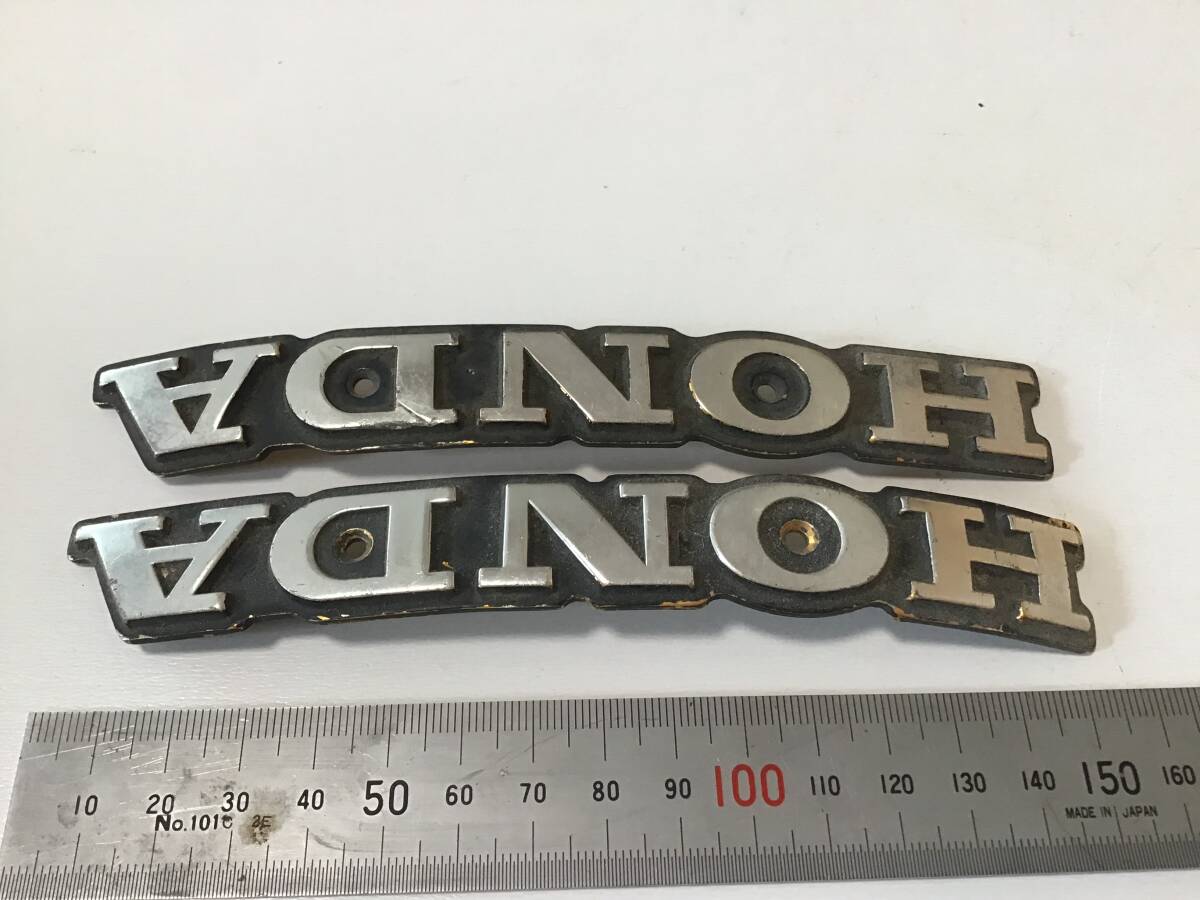 ホンダ  CB125T CM125T 純正 タンクエンブレム バッジ 419 左右 ( 検、ホーク CB400F CB250T )_画像2