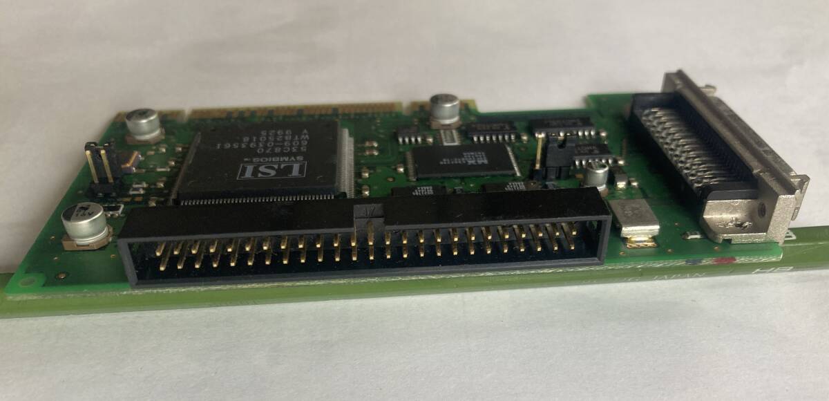 SCSIボード SC- UPCIN-1S　SCSIフラットケーブル50ピンメス