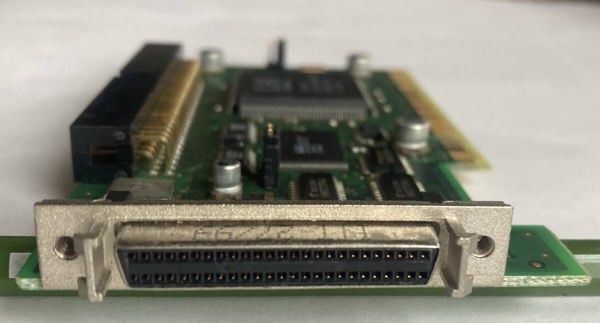 SCSIボード SC- UPCIN-1S　SCSIフラットケーブル50ピンメス