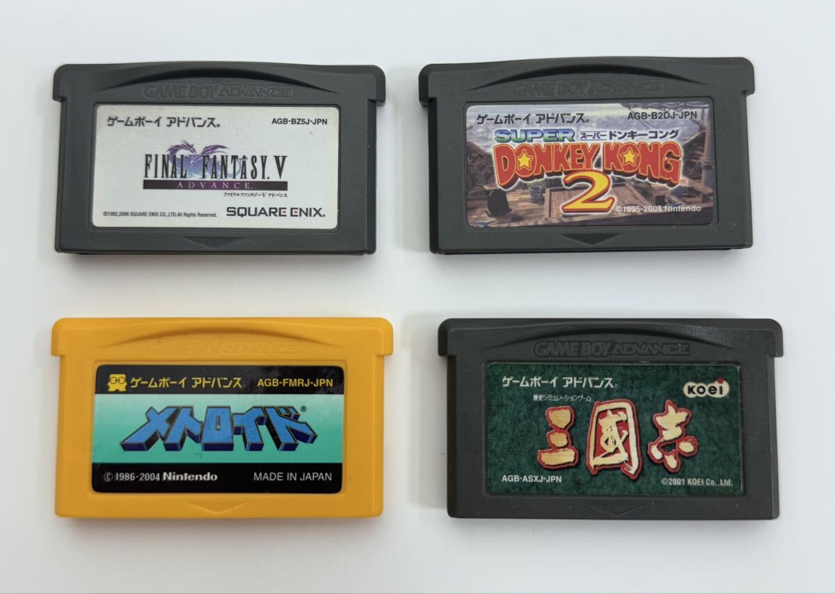 AZ-205 GBA ゲームボーイアドバンス ゲーム ソフト 箱付有 16個 ベストプレープロ野球 キャプテン翼 星のカービィ FFⅥ MOTHER3 メトロイド