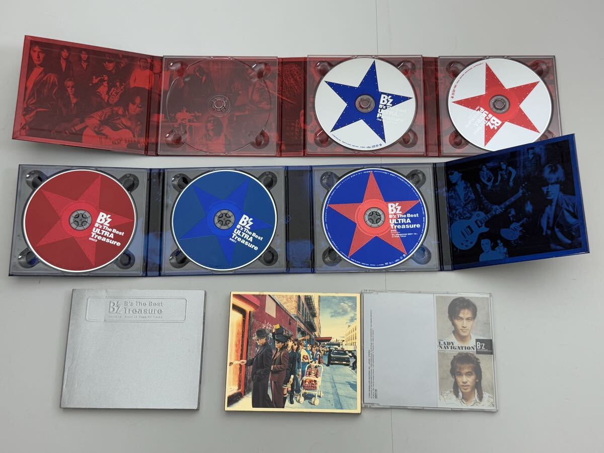 AZ-181 B'z CD DVD Blu-ray Tシャツ ライブツアー寫真集 等 色々 大量 まとめ ELEVEN2001 未開封有 松本孝弘 稲葉浩志 ベスト 他 