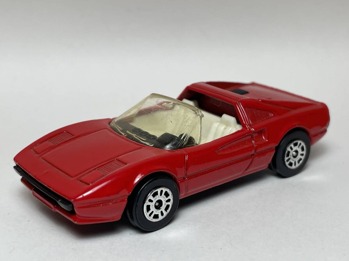 トミカサイズ CORGI コーギー フェラーリ 308GTS フェラーリ 赤 英国製 ルース品未使用