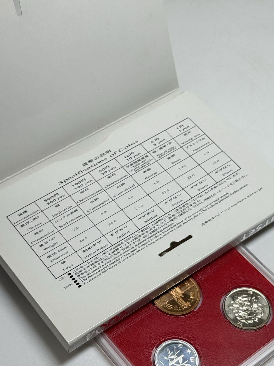 2004年 平成16年 造幣局発行 ミント貨幣セット 02