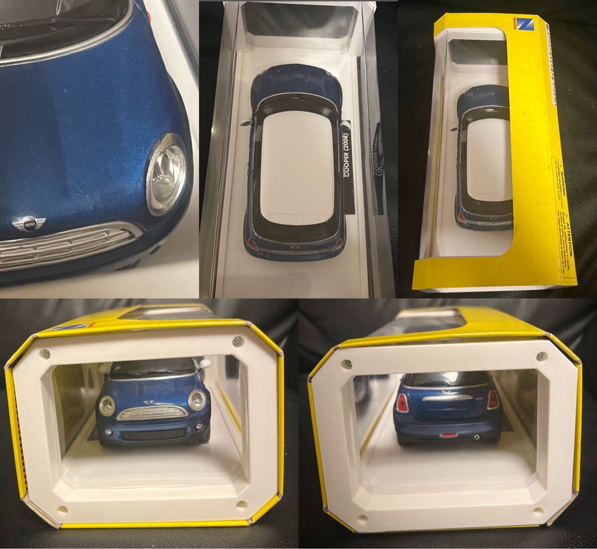 1/24スケール MINI COOPER 2008 ミニクーパー ミニカー ダイキャストミニカー NEW RAY ニューレイ スペシャルエディション 希少品 絶版_画像8