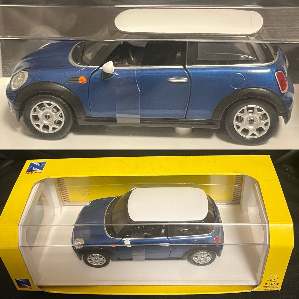 1/24スケール MINI COOPER 2008 ミニクーパー ミニカー ダイキャストミニカー NEW RAY ニューレイ スペシャルエディション 希少品 絶版_画像2