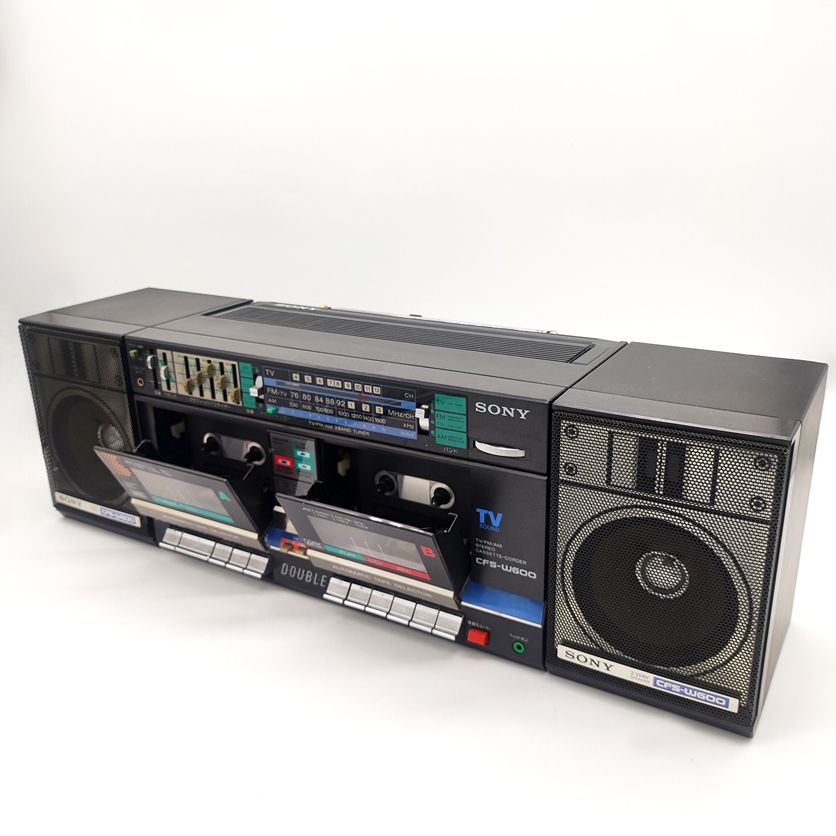 ★☆★【通電確認済・ジャンク品】SONY ソニー ラジカセ CFS-W600の画像2