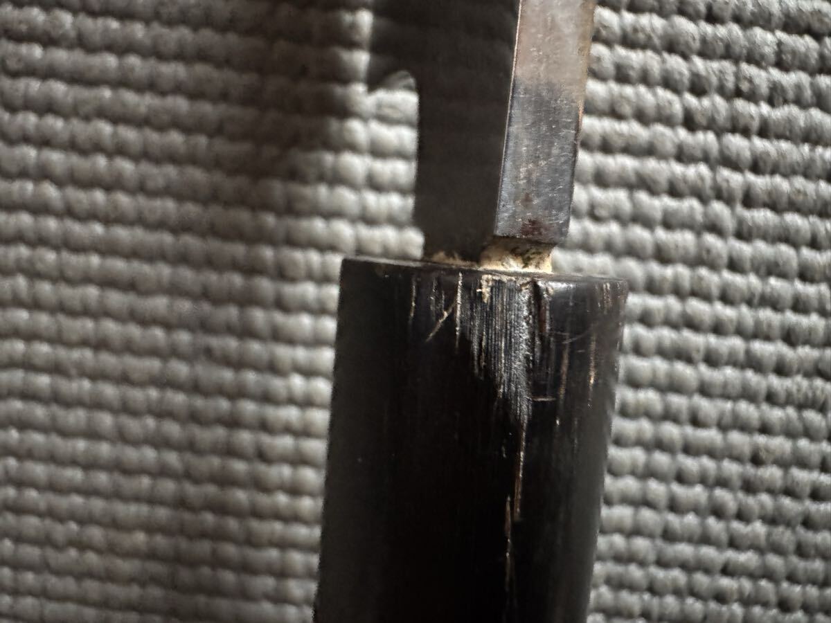 ９　倉庫片付け品　新品在庫品　柳刃包丁　和包丁　刺身包丁　千住正義　片刃　約３５ｃｍ　キッチン　料理　未使用　保管品