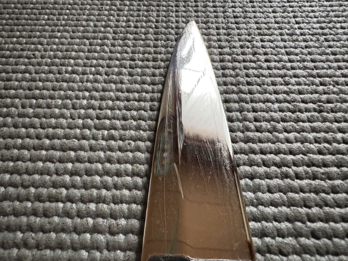 ９　倉庫片付け品　新品在庫品　柳刃包丁　和包丁　刺身包丁　千住正義　片刃　約３５ｃｍ　キッチン　料理　未使用　保管品