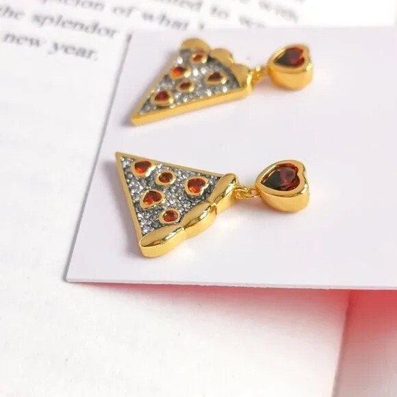 【新品☆本物】ケイトスペード ピザ ピアス_画像3