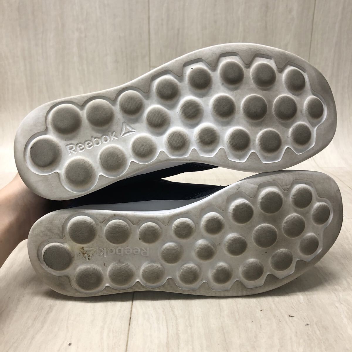 M293 FN-250905-287 Reebok リーボック DMX LITE DMX ライト ランニングシューズ ローカットシューズ レディース ネイビー 24cm_画像5