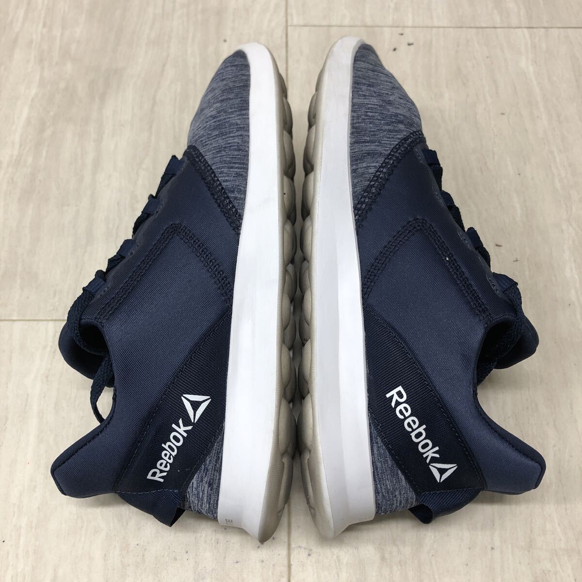 M293 FN-250905-287 Reebok リーボック DMX LITE DMX ライト ランニングシューズ ローカットシューズ レディース ネイビー 24cm_画像7