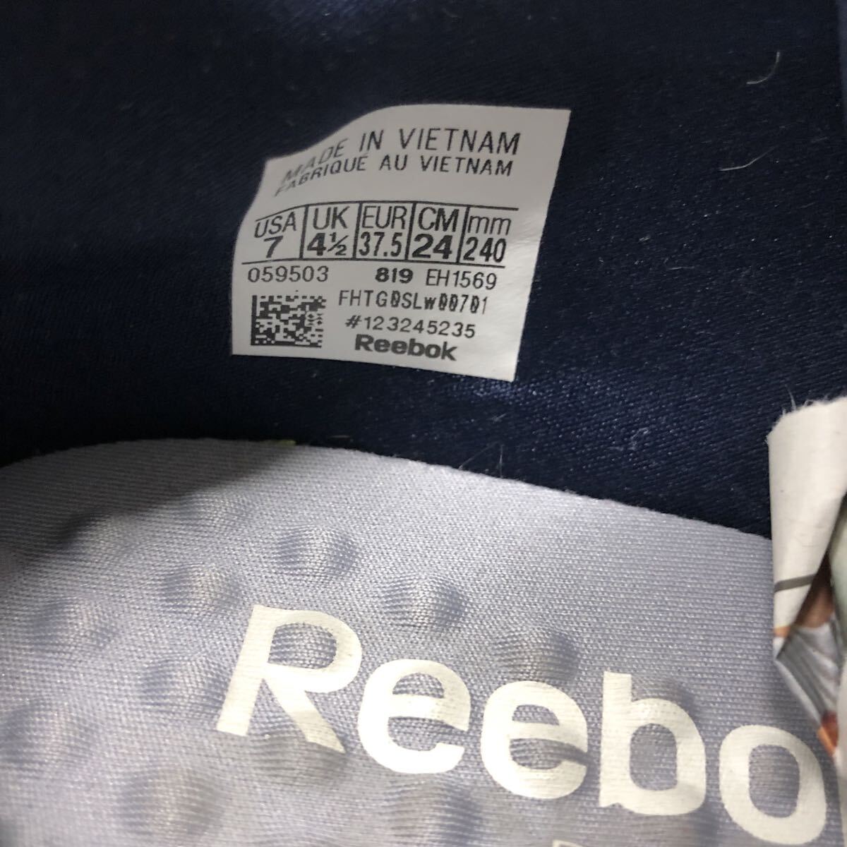 M293 FN-250905-287 Reebok リーボック DMX LITE DMX ライト ランニングシューズ ローカットシューズ レディース ネイビー 24cm_画像9