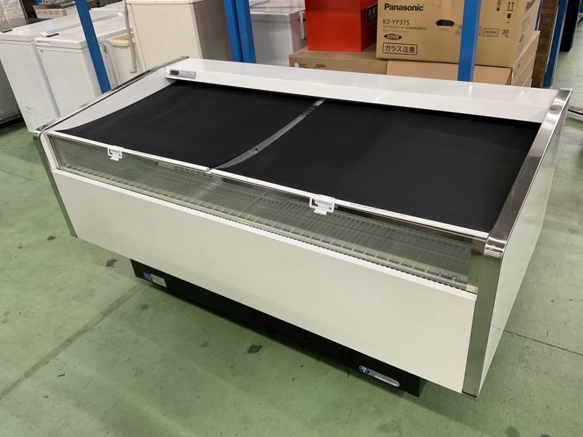 美品 フクシマガリレイ オープン冷凍冷蔵ショーケース MRN-63QWBSPS 1790×900×890 業務用 282L 催事 厨房機器 店舗 平形オープン 102149