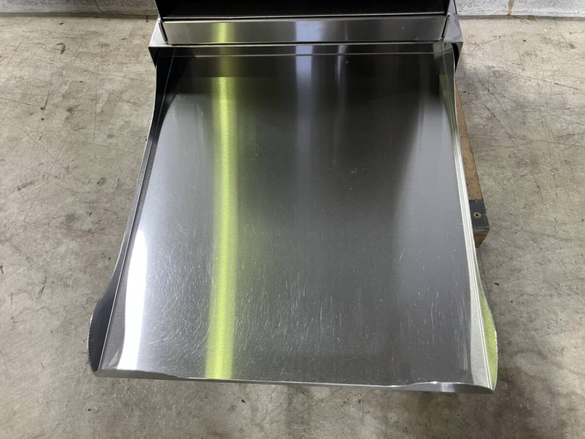 120555 中古品 包装紙ケース W:350 D:400 H:620 業務用 ラッピング用品 ギフト 収納 店舗用品 店舗用 ラッピング ステンレス 120555_画像5