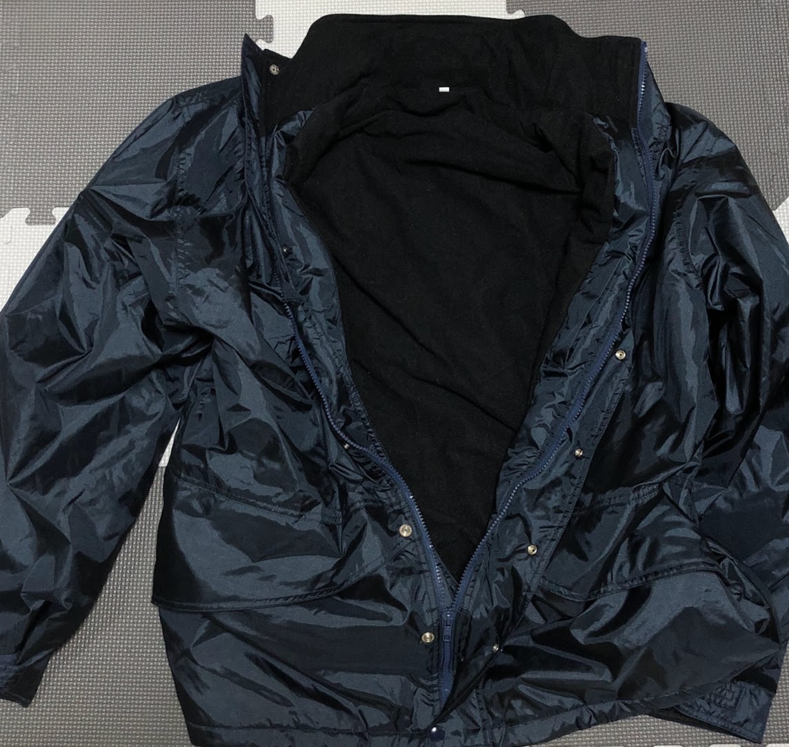 ナイロンジャケット 中綿 XLサイズ ジップアップ ★ Digital media Panasonic パナソニック 防寒_画像5