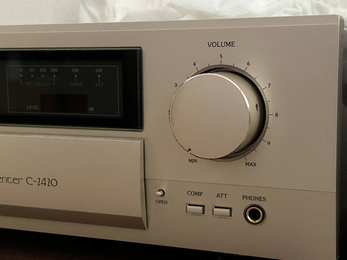 Accuphase アキュフェーズ プリアンプ C-2420 美品_画像9