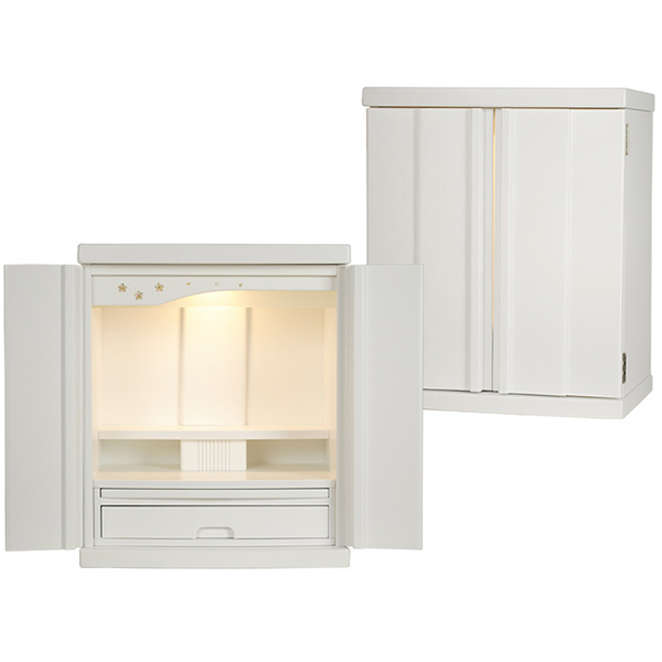  домашний алтарь * домашний алтарь шт. верх и низ в комплекте [ Mini современный домашний алтарь * будущее 18 номер + домашний алтарь шт. * цветок видеть месяц ] белый * бесплатная доставка hanami18